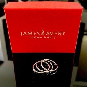 James Avery Delicate Forged Rings size 6